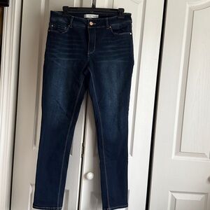 Women's High Rise Jeans - Dark Blue